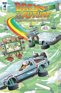 Variant Cover for Back to the Future: Tales From the Time Train #4