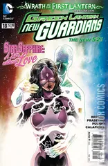 Cover for Green Lantern: New Guardians #18