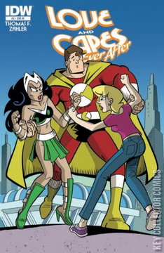 Variant Cover for Love and Capes: Ever After #5