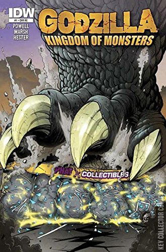 Variant Cover for Godzilla Kingdom of Monsters #1