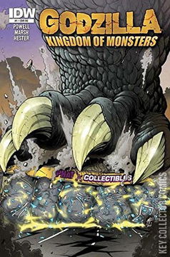 Variant Cover for Godzilla Kingdom of Monsters #1