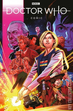 Variant Cover for Doctor Who Comic #1