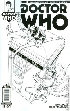 Variant Cover for Doctor Who: The Tenth Doctor #2