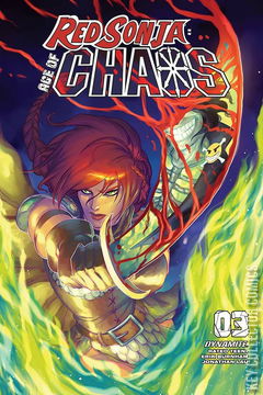 Variant Cover for Red Sonja: Age of Chaos #3