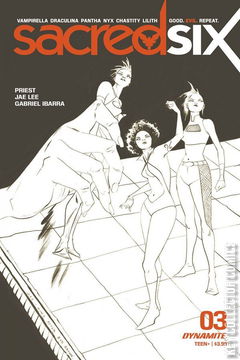 Variant Cover for Sacred Six #3