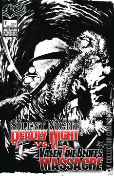 Variant Cover for Silent Night Deadly Night vs. Valentine Bluffs Massacre #1