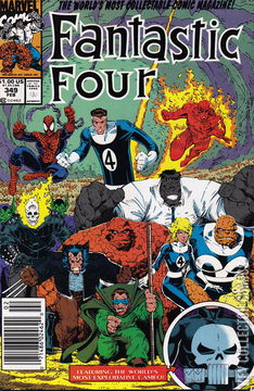 Variant Cover for Fantastic Four #349