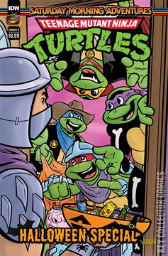 Variant Cover for Teenage Mutant Ninja Turtles: Saturday Morning Adventures - Halloween Special #1