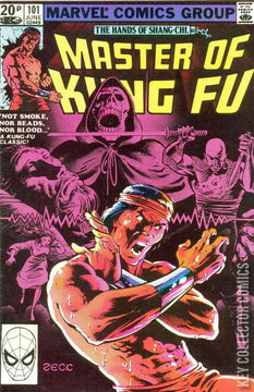 Variant Cover for Master of Kung Fu #101