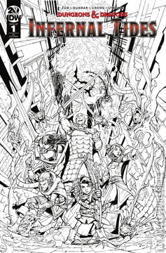 Variant Cover for Dungeons & Dragons: Infernal Tides #1