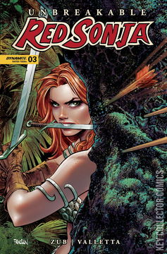 Variant Cover for Unbreakable Red Sonja #3