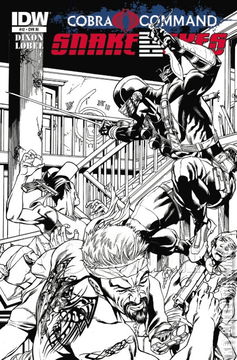 Variant Cover for G.I. Joe: Cobra Civil War - Snake Eyes #12
