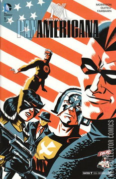 Variant Cover for The Multiversity: Pax Americana #1