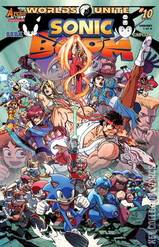 Variant Cover for Sonic Boom #10