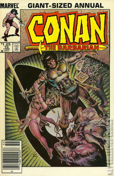 Variant Cover for Conan the Barbarian Annual #10