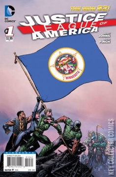 Variant Cover for Justice League of America #1