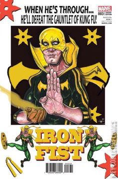 Variant Cover for Iron Fist #3
