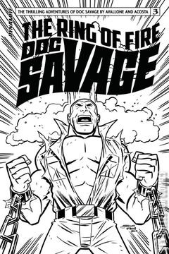 Variant Cover for Doc Savage: The Ring of Fire #3