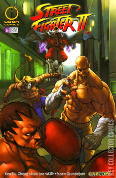 Variant Cover for Street Fighter II #5