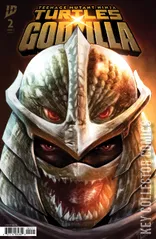 Cover for Teenage Mutant Ninja Turtles x Godzilla #2