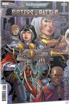 Variant Cover for Warhammer 40,000: Sisters of Battle #4