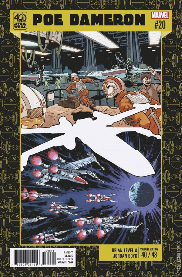 Variant Cover for Star Wars: Poe Dameron #20