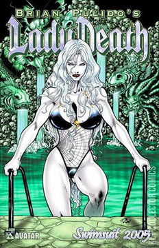 Variant Cover for Brian Pulido's Lady Death: Swimsuit #2005