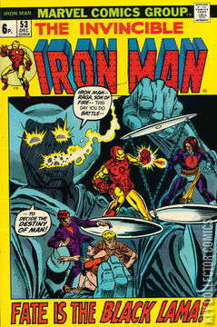 Variant Cover for Iron Man #53