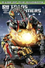 Variant Cover for Transformers: Prime - Rage of the Dinobots #3