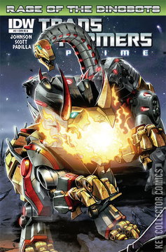 Variant Cover for Transformers: Prime - Rage of the Dinobots #3