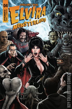 Variant Cover for Elvira in Monsterland #5