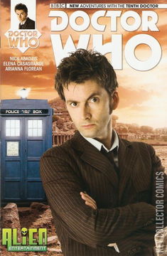 Variant Cover for Doctor Who: The Tenth Doctor #1