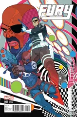 Variant Cover for 50 Years of S.H.I.E.L.D.: Fury #1