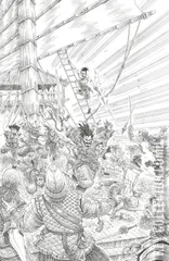 Variant Cover for BRZRKR: The Bleeding Tide #1