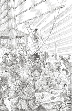 Variant Cover for BRZRKR: The Bleeding Tide #1