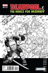 Variant Cover for Deadpool and the Mercs for Money #1
