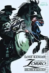 Cover for The Lone Ranger: The Death of Zorro #4