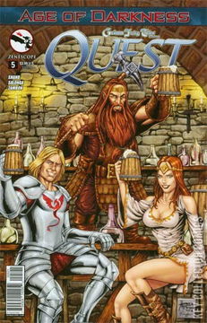 Variant Cover for Grimm Fairy Tales Presents: Quest #5