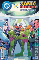 Cover for DC x Sonic the Hedgehog: Metal Legion #2