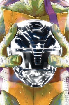 Variant Cover for Mighty Morphin Power Rangers / Teenage Mutant Ninja Turtles #5