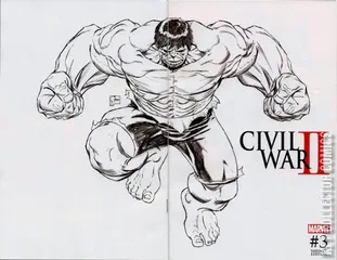 Variant Cover for Civil War II #3