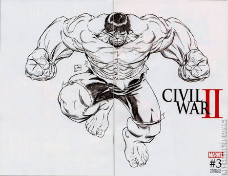Variant Cover for Civil War II #3