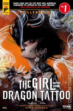 Variant Cover for Millennium: The Girl With the Dragon Tattoo #1