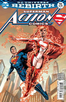 Variant Cover for Action Comics #966
