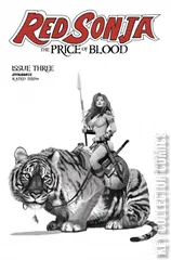 Variant Cover for Red Sonja: The Price of Blood #3