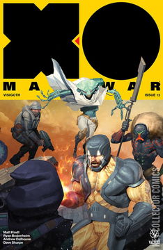 Variant Cover for X-O Manowar #12
