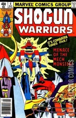 Cover for Shogun Warriors #4