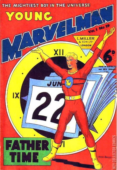 Cover art for Young Marvelman #39 