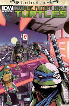 Variant Cover for Teenage Mutant Ninja Turtles: Turtles In Time #4