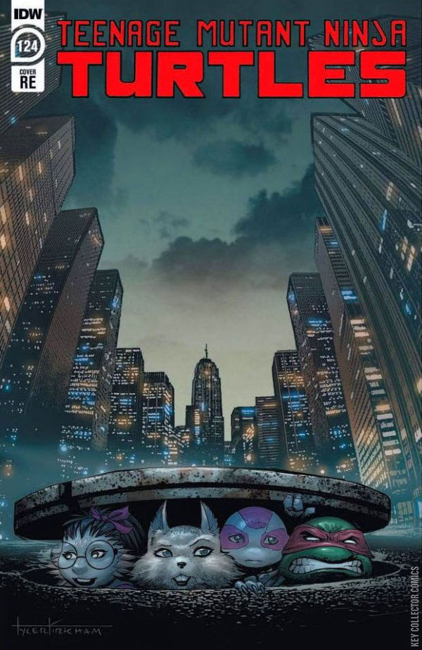 Variant Cover for Teenage Mutant Ninja Turtles #124